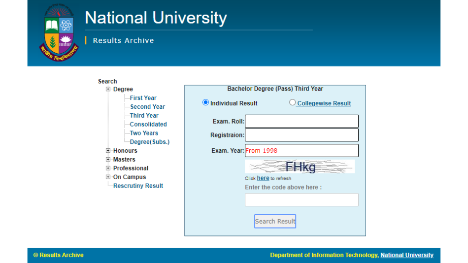 How to Find Degree 3rd Year Result with Marksheet Step-by-Step Guide